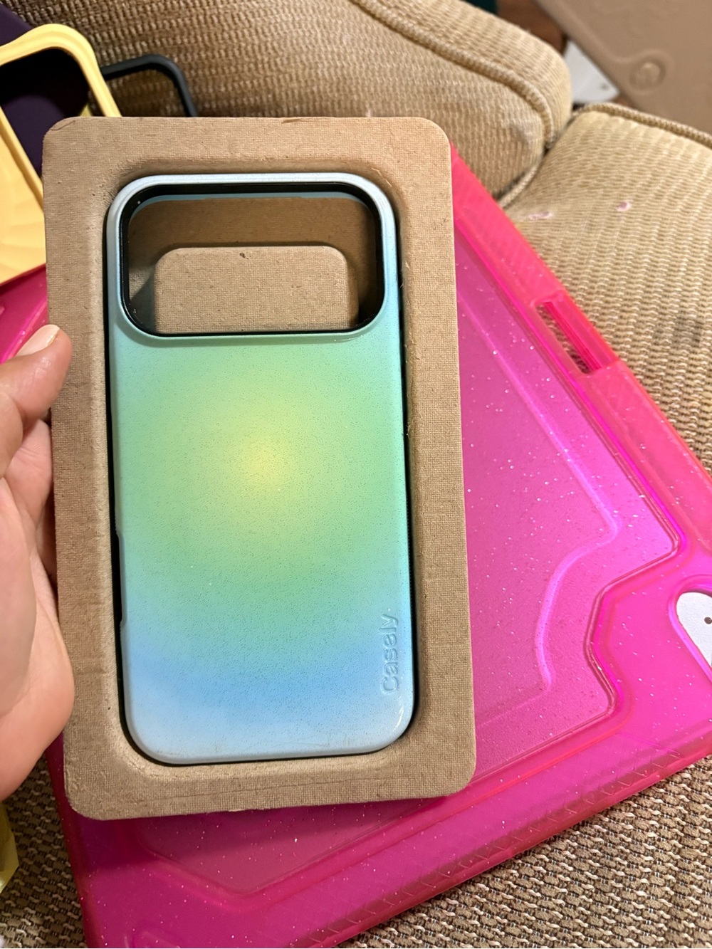 Gradient Green to Blue Phone Case - Protective Style